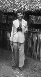 Bob Dickerman in the field in Tabasco, Mexico, 1955 (R. W. Dickerman)