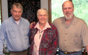Bob Dickerman, Brina Kessel, and Dan Gibson, 2005 (K. Winker)